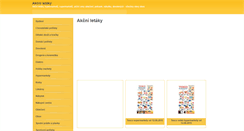 Desktop Screenshot of akcniletaky.eu